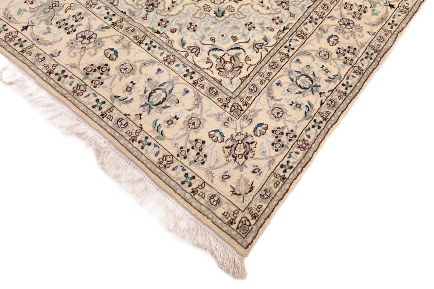 Antiker Nain Perserteppich aus Iran, 323 × 212 cm