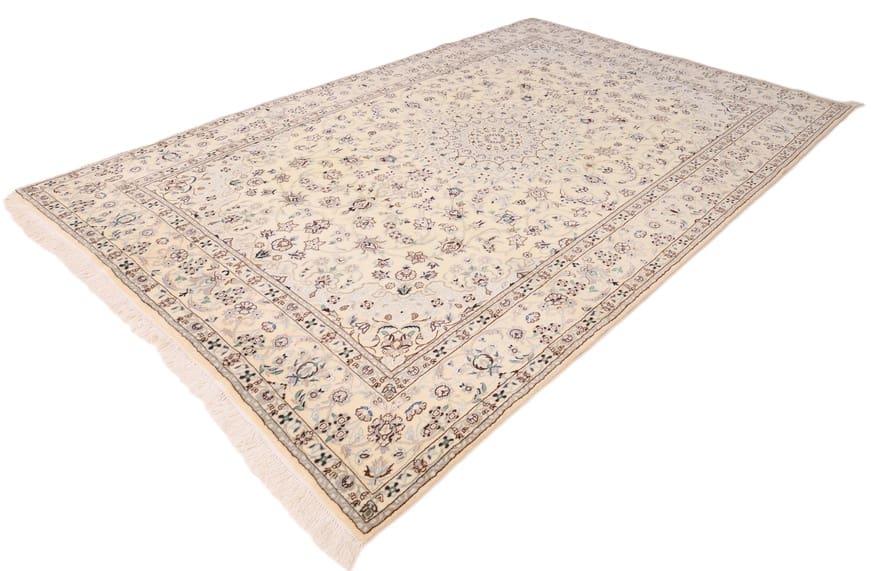 Antiker Nain Perserteppich aus Iran, 323 × 212 cm