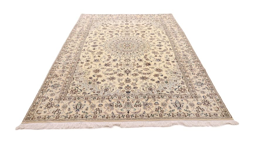 Antiker Nain Perserteppich aus Iran, 323 × 212 cm