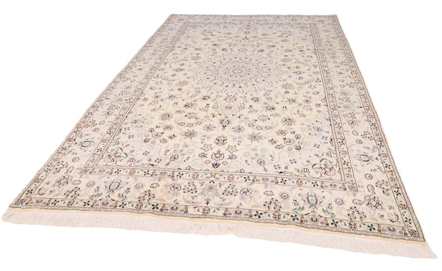 Antiker Nain Perserteppich aus Iran, 323 × 212 cm