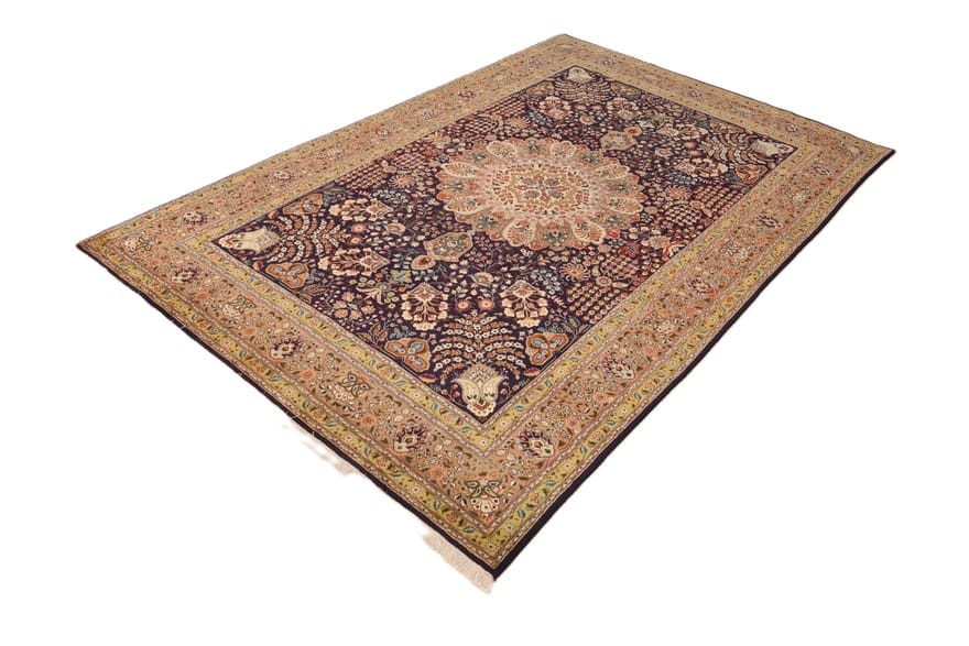 tabriz-orientteppich-320x201-cm-handgeknupft-klassisches-design-3 Handgeknüpfter Täbriz Perserteppich 318 × 200 cm