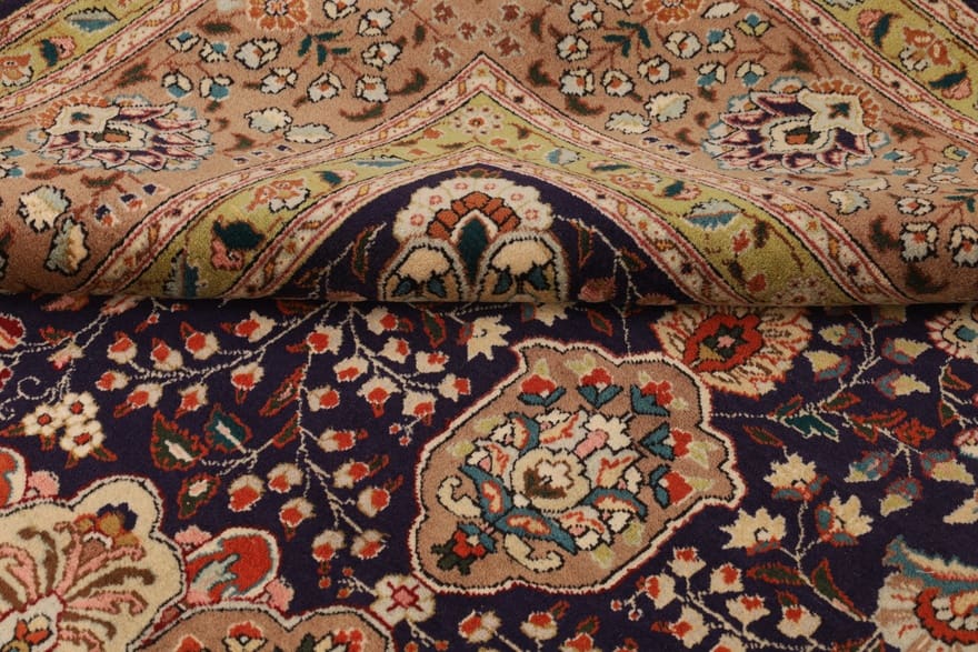 tabriz-orientteppich-320x201-cm-handgeknupft-klassisches-design-7 Handgeknüpfter Täbriz Perserteppich 318 × 200 cm