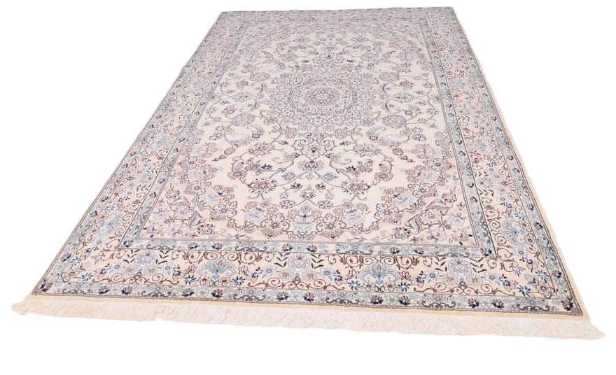 Antiker Nain Perserteppich aus Iran, 312 × 204 cm