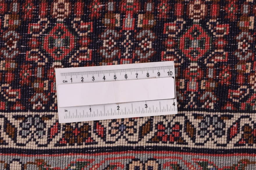 eleganter-senneh-teppich-300x197-cm-handgeknupft-perserteppich-5 Perserteppich 298 × 196 cm aus Wolle, handgeknüpft