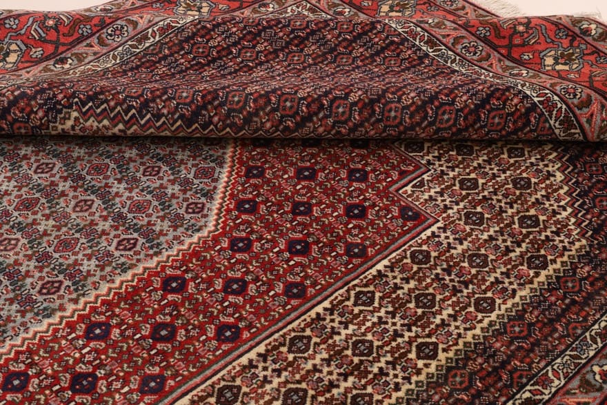 eleganter-senneh-teppich-300x197-cm-handgeknupft-perserteppich-9 Perserteppich 298 × 196 cm aus Wolle, handgeknüpft