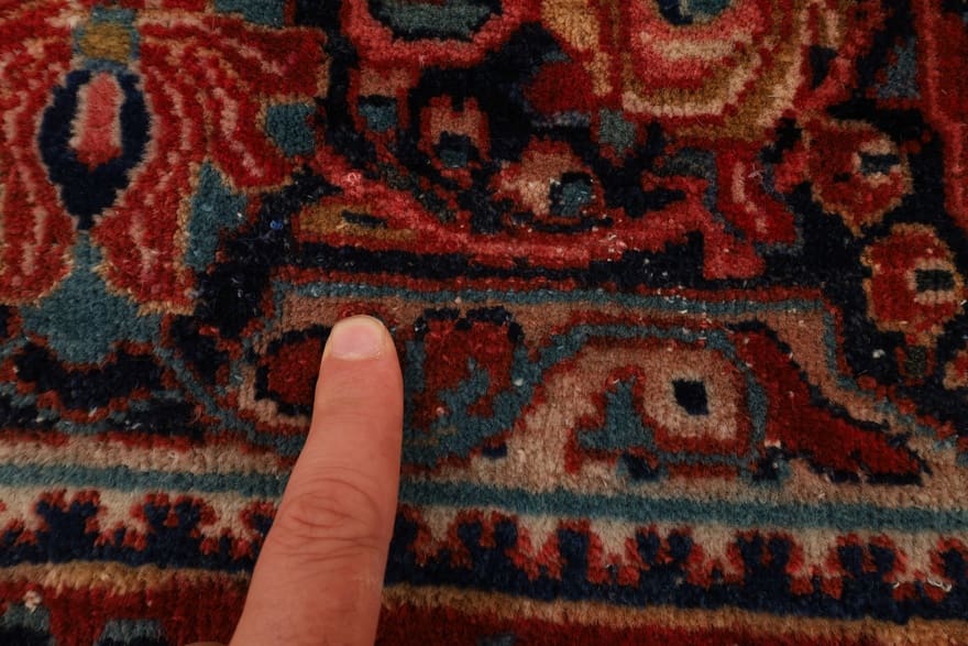 Sarough Farahan Perserteppich antik, 276 × 182 cm, Wolle