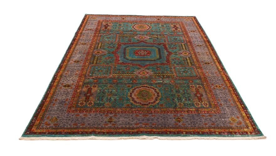 Handgeknüpfter Mamluk Orientteppich 290 × 216 cm