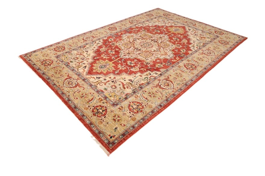 Handgeknüpfter Heriz Ziegler Orientteppich 297 × 198 cm