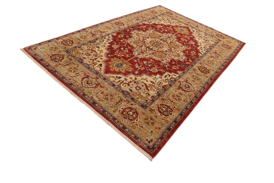 Handgeknüpfter Heriz Ziegler Orientteppich 297 × 198 cm