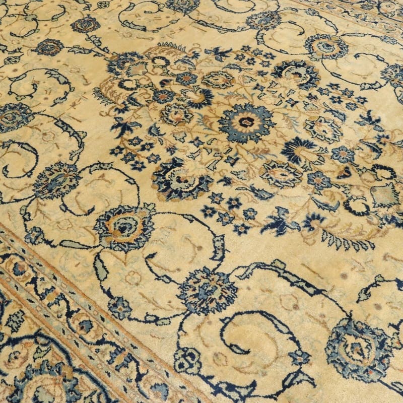 Kashan Perserteppich aus Iran, 304 × 201 cm