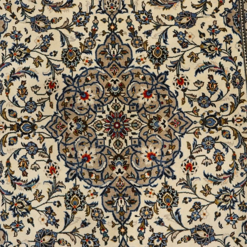 Kashan Perserteppich aus Iran, 303 × 197 cm