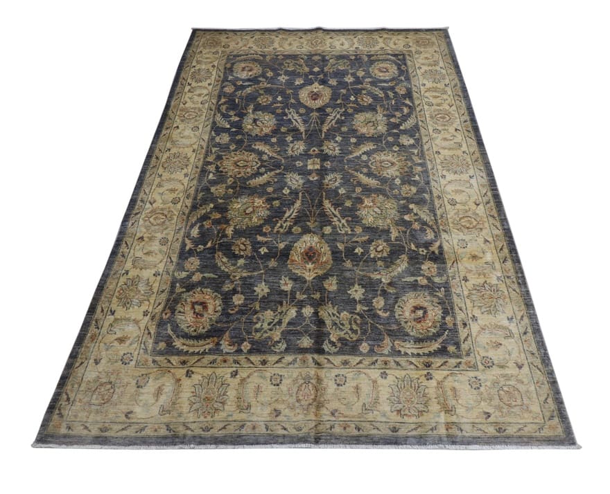 Ziegler Orientteppich 306 × 205 cm aus Wolle, handgeknüpft