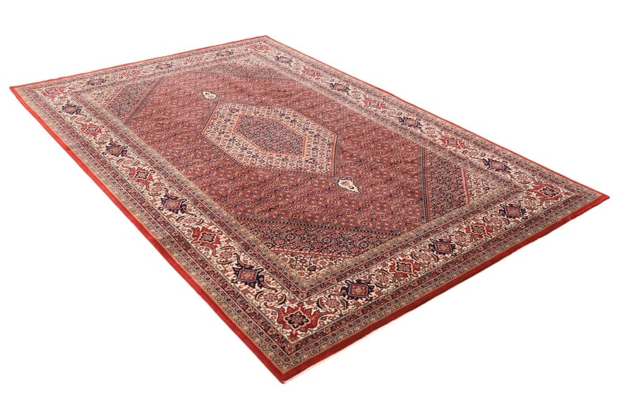 Handgeknüpfter Bijar Orientteppich, 304 × 200 cm, Wolle & Seide