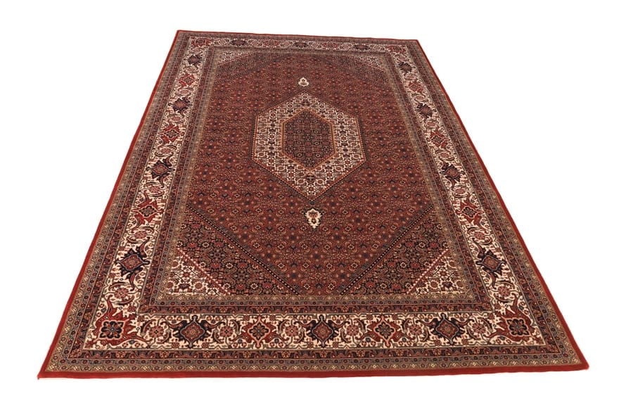 Handgeknüpfter Bijar Orientteppich, 304 × 200 cm, Wolle & Seide