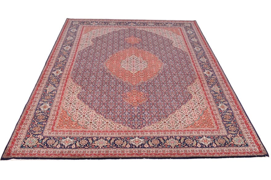 Täbriz Perserteppich 282 × 209 cm aus Wolle, handgeknüpft