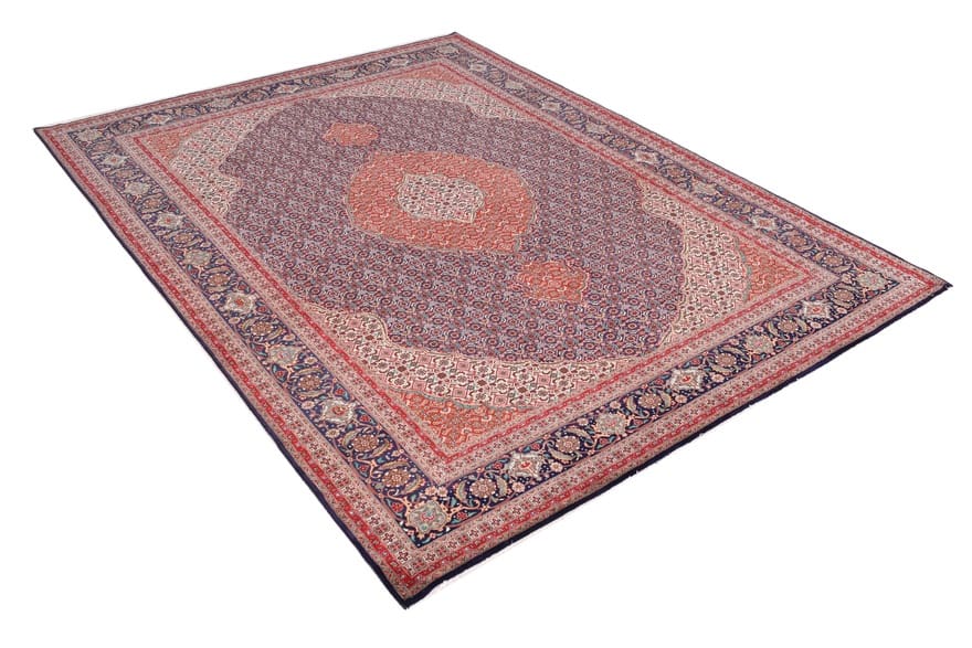 Täbriz Perserteppich 282 × 209 cm aus Wolle, handgeknüpft