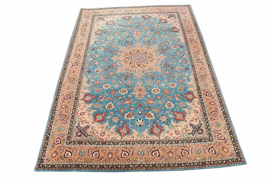 Täbriz Perserteppich aus Iran, 300 × 198 cm