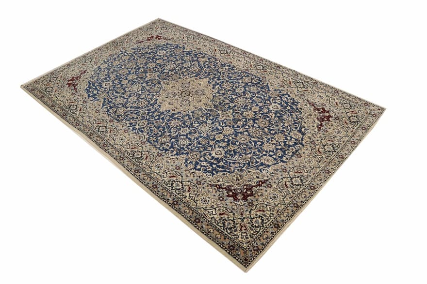 Nain Perserteppich 325 × 205 cm aus Wolle & Seide, handgeknüpft