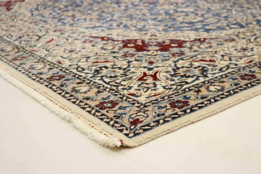 Nain Perserteppich 325 × 205 cm aus Wolle & Seide, handgeknüpft