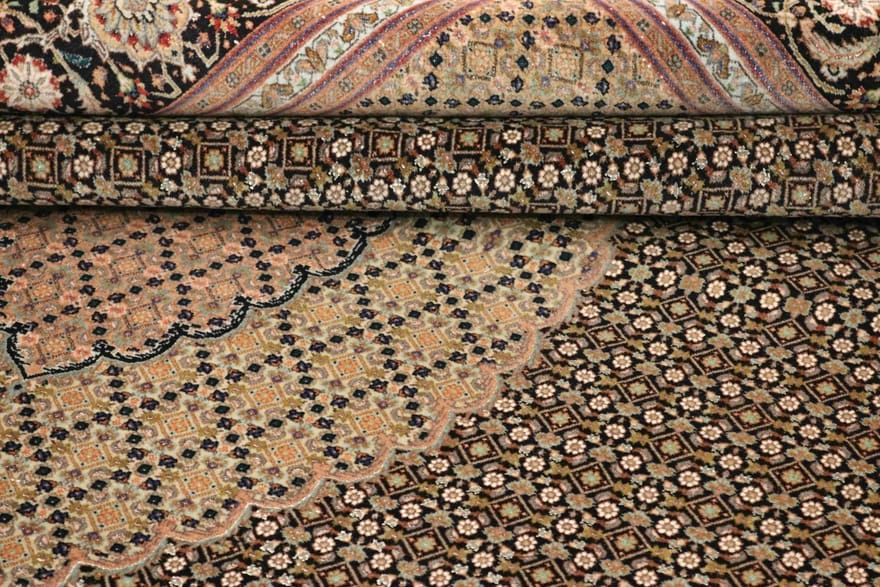 Täbriz Perserteppich 300 × 204 cm aus Wolle, handgeknüpft
