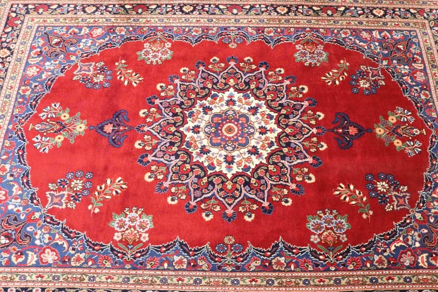 Moud Perserteppich 301 × 201 cm aus Wolle, handgeknüpft