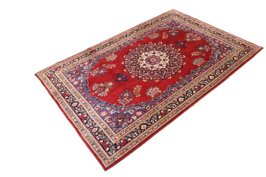 Moud Perserteppich 301 × 201 cm aus Wolle, handgeknüpft