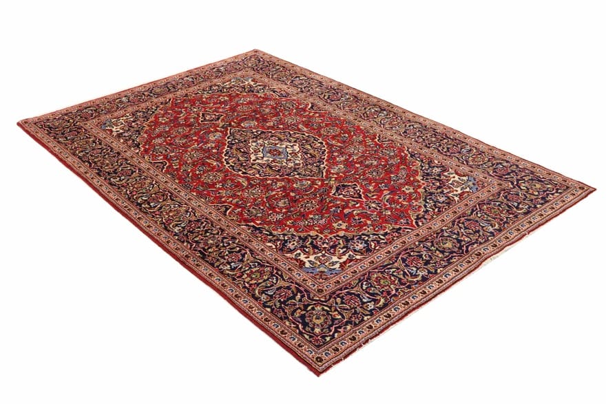 Kashan Perserteppich aus Iran, 305 × 200 cm