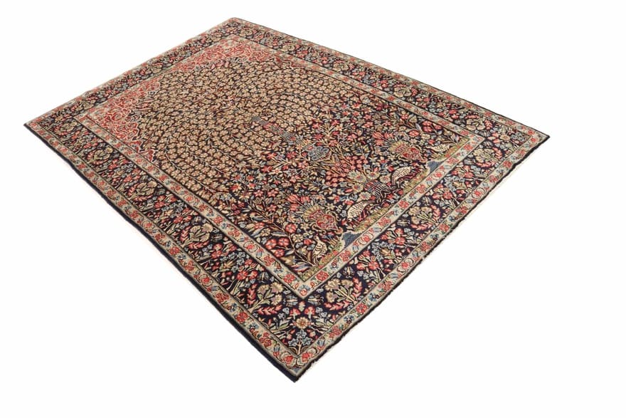 Kerman Perserteppich 312 × 210 cm aus Wolle, handgeknüpft