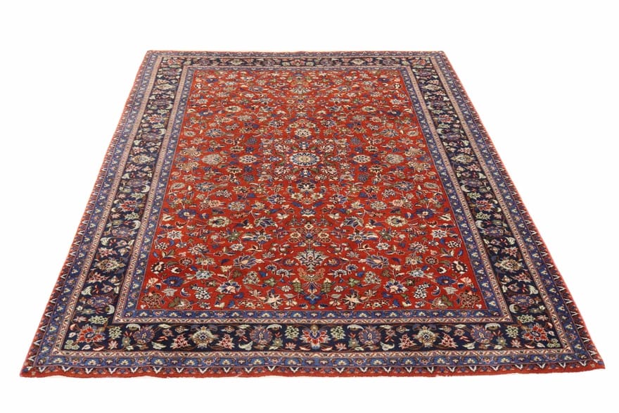 Handgeknüpfter Kashan Perserteppich 290 × 197 cm