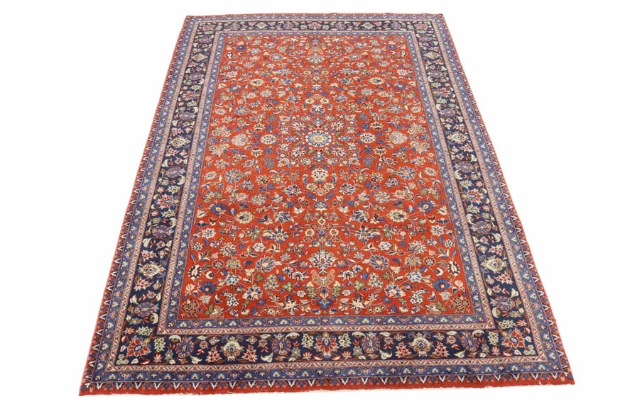 Handgeknüpfter Kashan Perserteppich 290 × 197 cm