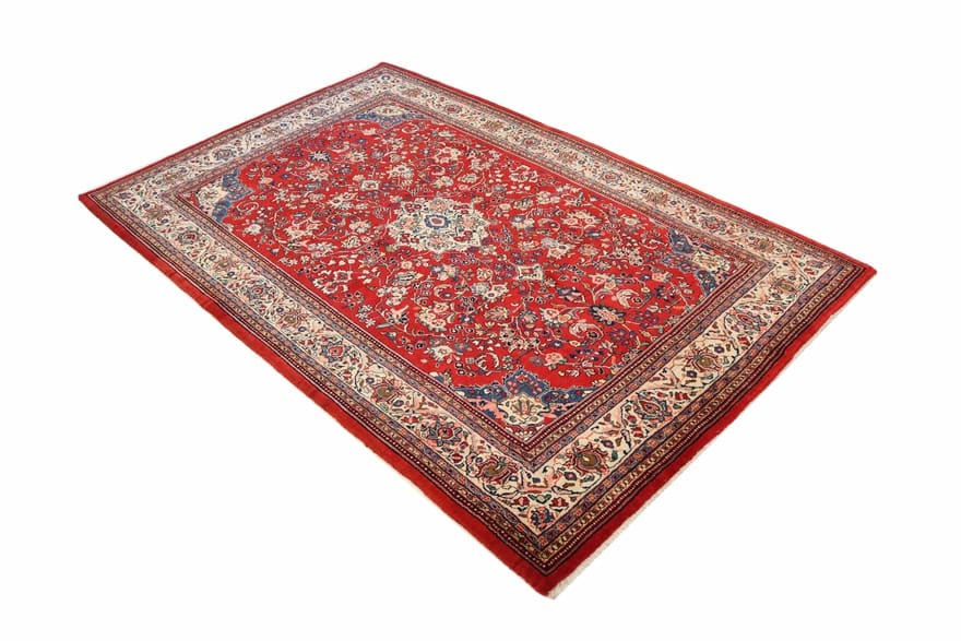 Handgeknüpfter Sarough Farahan Perserteppich, 324 × 215 cm, Wolle
