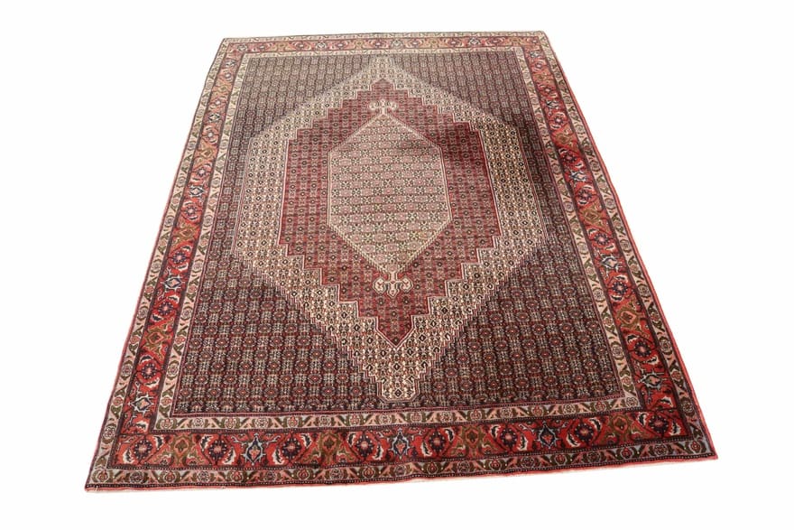 senneh-teppich-292x206-cm-handgeknupft-aus-kurdistan-robust-2 Perserteppich 290 × 205 cm aus Wolle, handgeknüpft
