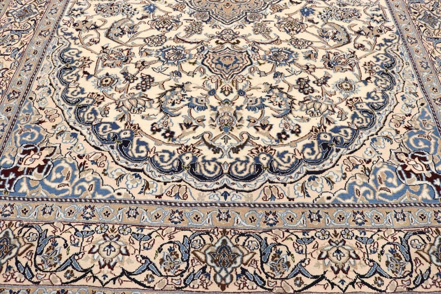 Handgeknüpfter Nain Perserteppich, 299 × 209 cm