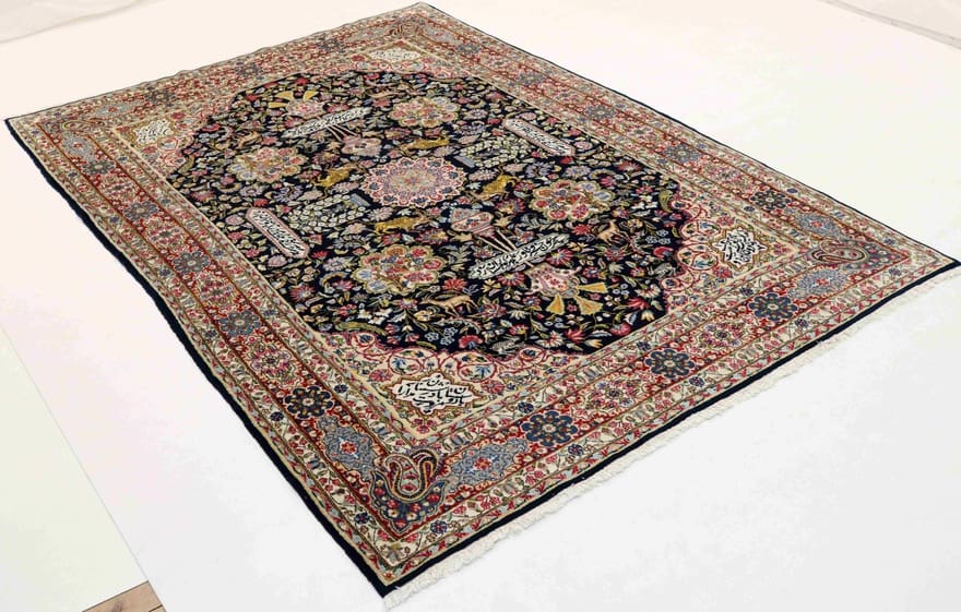 Handgeknüpfter Kerman Perserteppich 310 × 210 cm