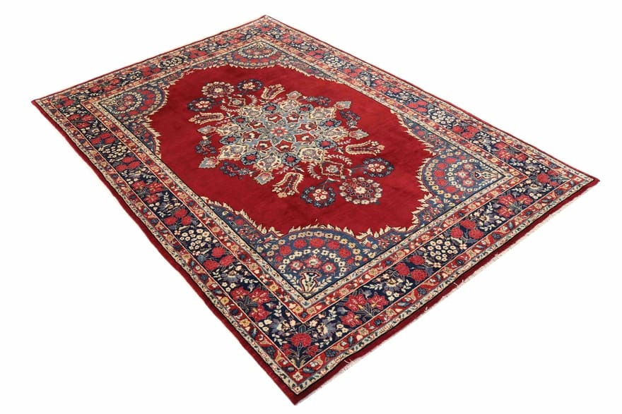 yazd-teppich-302x202-cm-handgeknupft-traditionelles-design-perserteppich-3 Handgeknüpfter Yazd Perserteppich 300 × 201 cm
