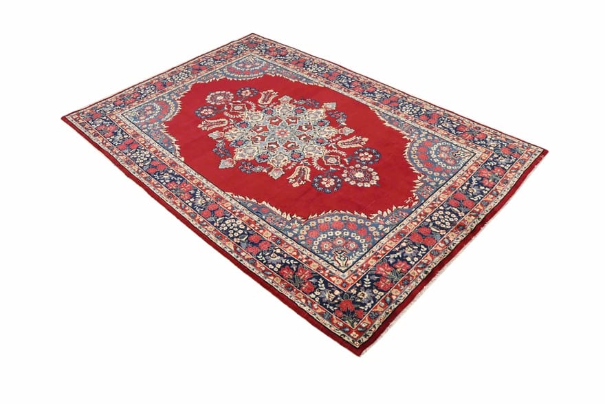 yazd-teppich-302x202-cm-handgeknupft-traditionelles-design-perserteppich-5 Handgeknüpfter Yazd Perserteppich 300 × 201 cm