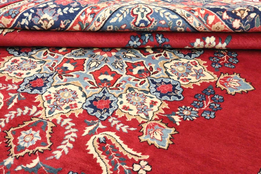yazd-teppich-302x202-cm-handgeknupft-traditionelles-design-perserteppich-6 Handgeknüpfter Yazd Perserteppich 300 × 201 cm