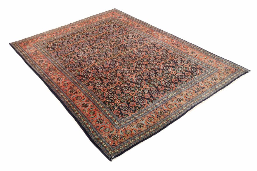 tabriz-mahi-40-raj-teppich-287x204-cm-handgeknupft-perserteppich-3 Täbriz Perserteppich 285 × 203 cm aus Wolle, handgeknüpft
