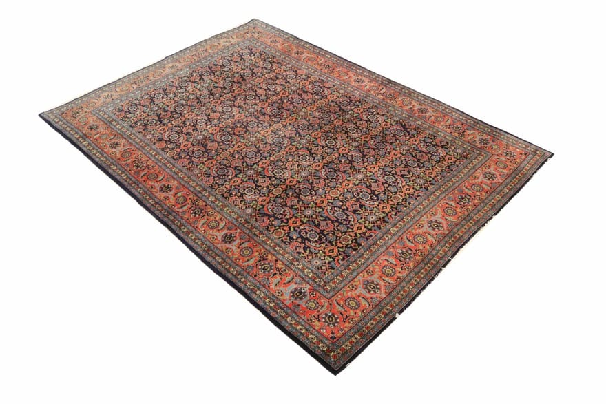 tabriz-mahi-40-raj-teppich-287x204-cm-handgeknupft-perserteppich-5 Täbriz Perserteppich 285 × 203 cm aus Wolle, handgeknüpft
