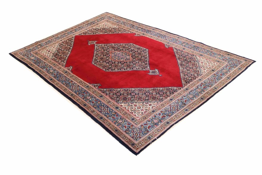 Moud Perserteppich 315 × 210 cm aus Wolle, handgeknüpft