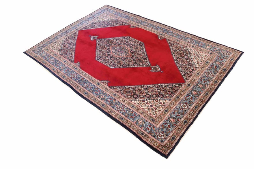 Moud Perserteppich 315 × 210 cm aus Wolle, handgeknüpft