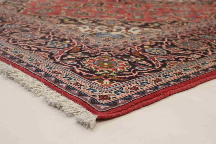 Kashan Perserteppich aus Iran, 297 × 208 cm