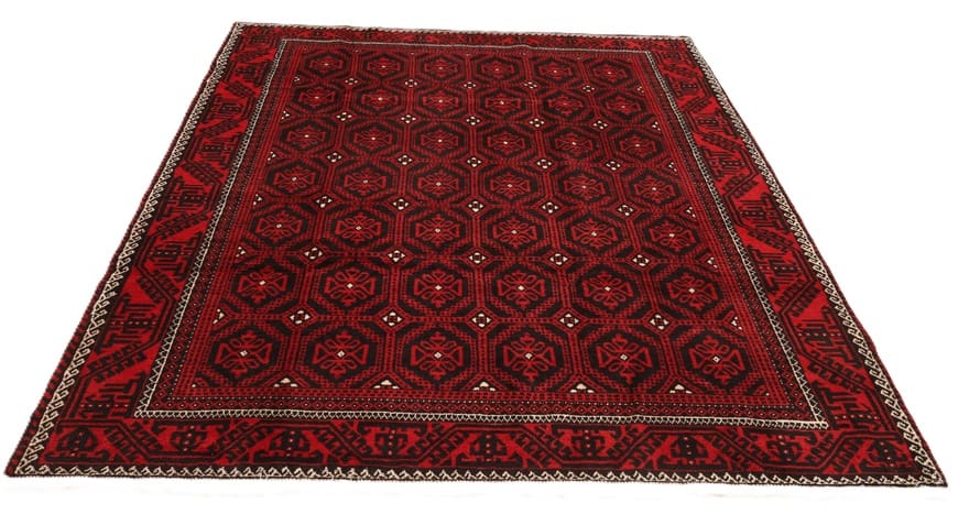 Perserteppich 278 × 207 cm aus Wolle & Seide, handgeknüpft