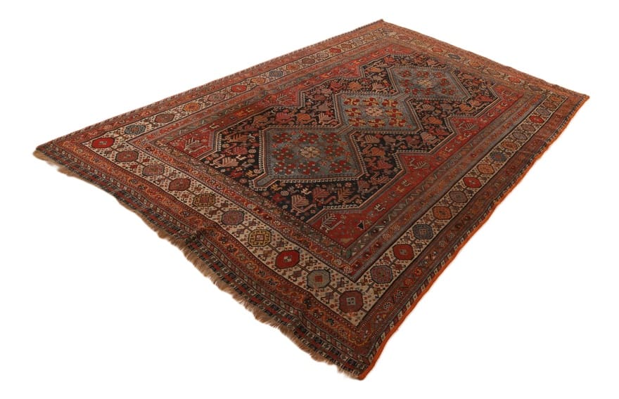 Shiraz Perserteppich antik, 295 × 180 cm, Wolle