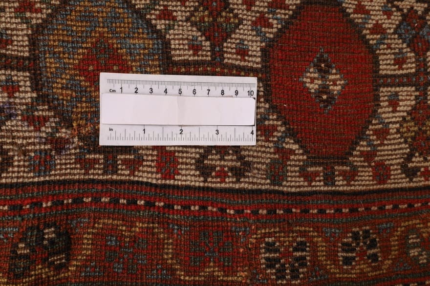 Shiraz Perserteppich antik, 295 × 180 cm, Wolle