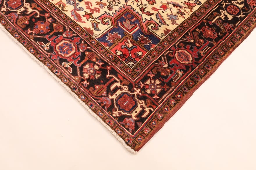 Heriz Perserteppich 293 × 208 cm aus Wolle, handgeknüpft