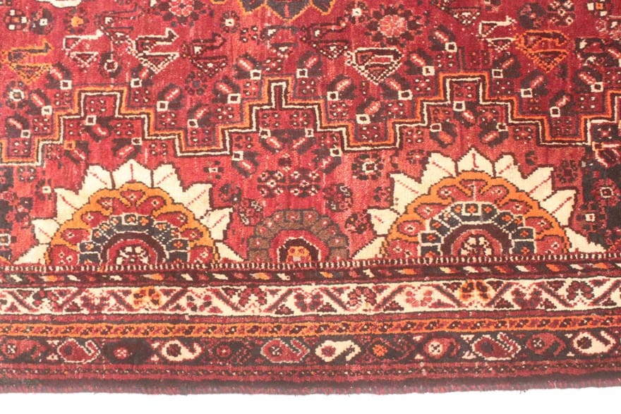 Handgeknüpfter Qashqai Perserteppich, 311 × 220 cm