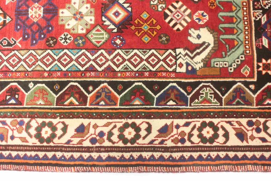 Qashqai Perserteppich aus Iran, 290 × 176 cm