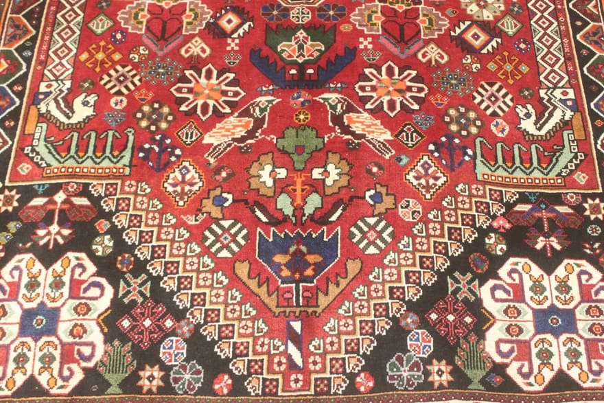 Qashqai Perserteppich aus Iran, 290 × 176 cm
