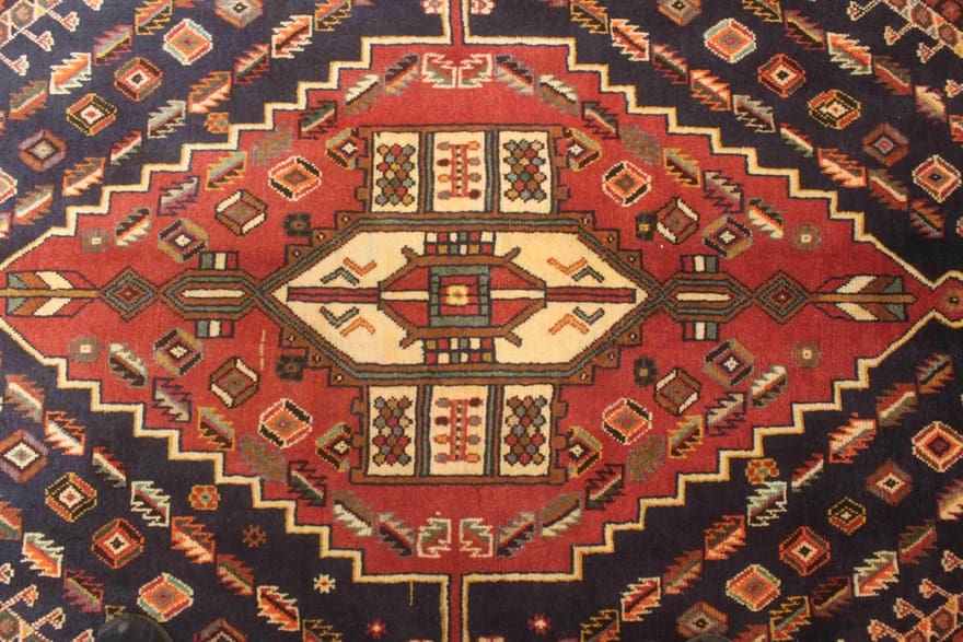 Handgeknüpfter Qashqai Perserteppich 302 × 179 cm